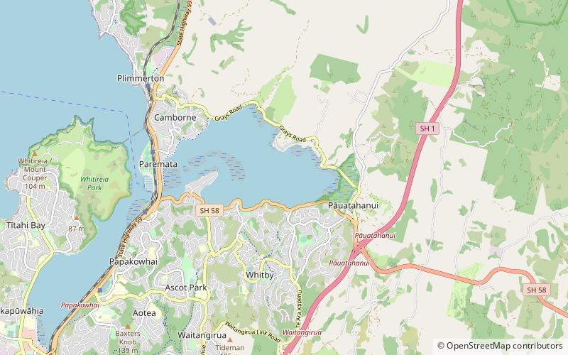 puketiro wind farm porirua location map