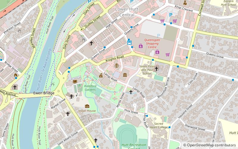 The Dowse Art Museum location map