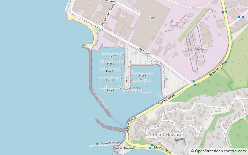 Seaview Marina location map
