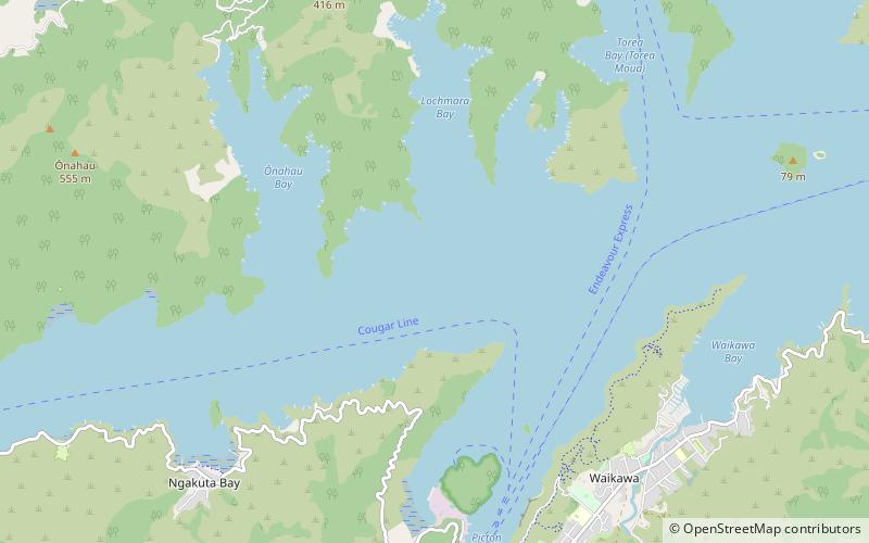 Queen Charlotte Sound location map