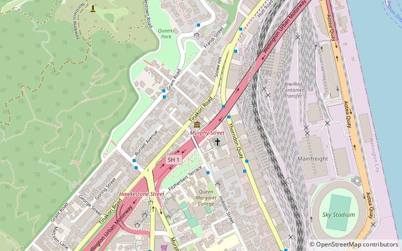 Dom rodzinny Katherine Mansfield location map