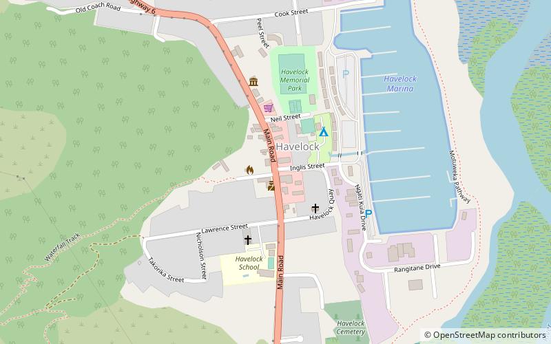 Havelock location map