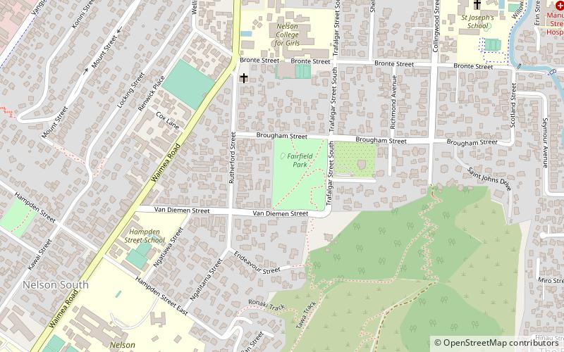 Fairfield House location map