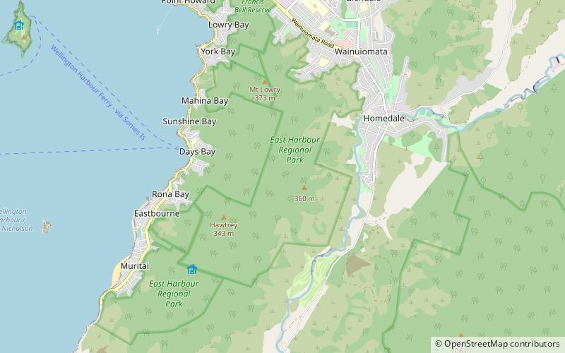 Park Regionalny East Harbour location map