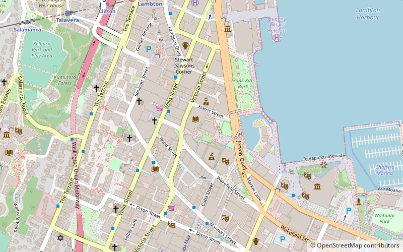 City Gallery Wellington location map