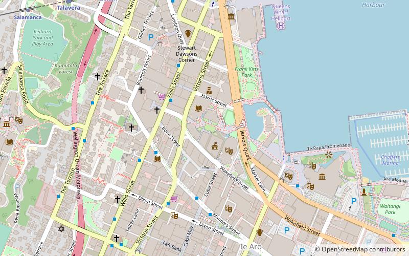 Plaza Civic location map