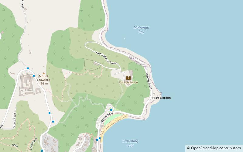 Fort Ballance location map
