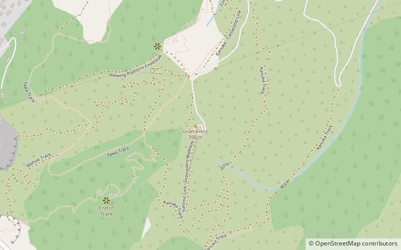 Grampians location map