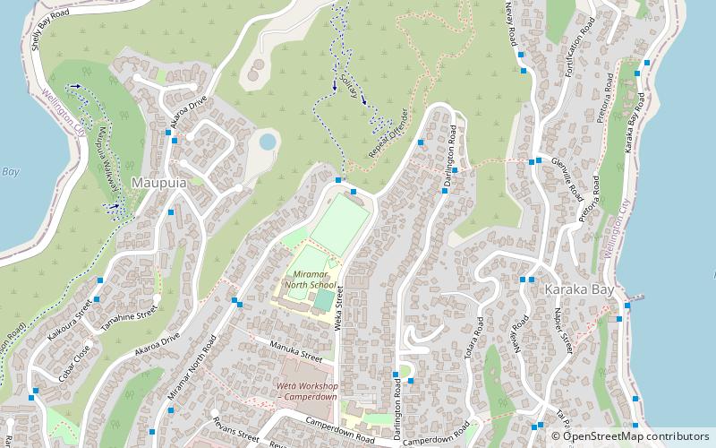 David Farrington Park location map