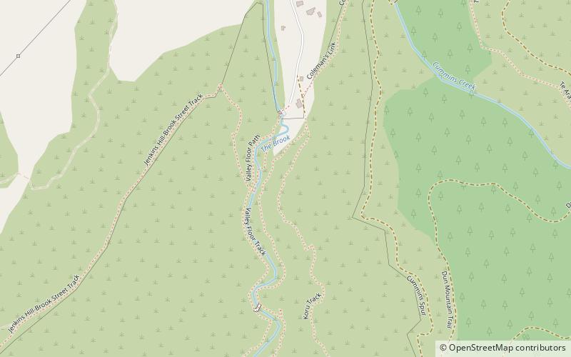 Brook Waimārama Sanctuary location map