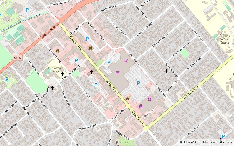 Richmond Mall location map