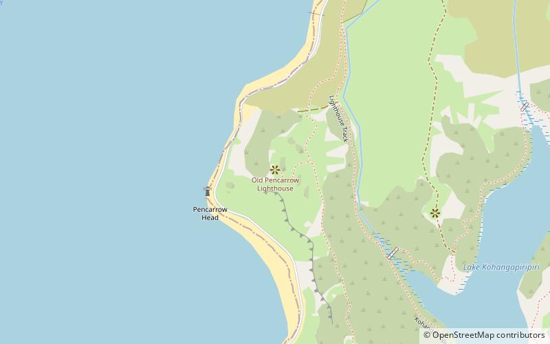 Pencarrow Head Lighthouse location map