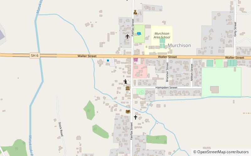 Murchison Museum location map