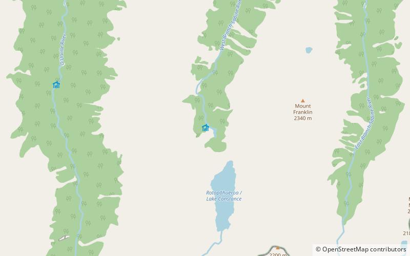 Rotomairewhenua / Blue Lake location map