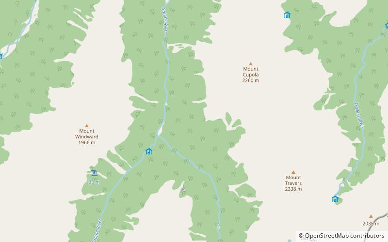 sabine valley nelson lakes national park location map