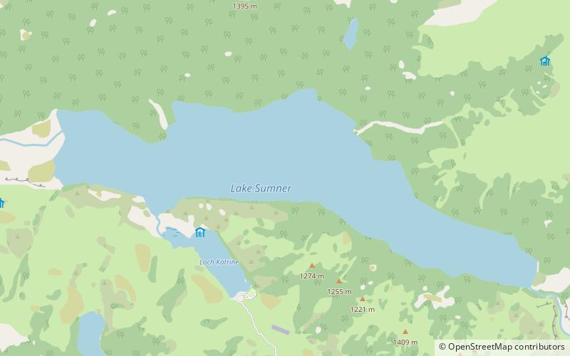 Lake Sumner location map