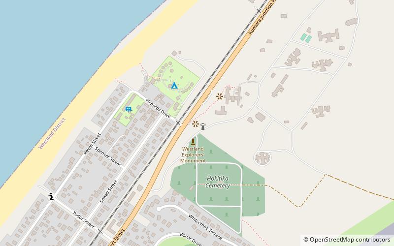 glow worm dell hokitika location map