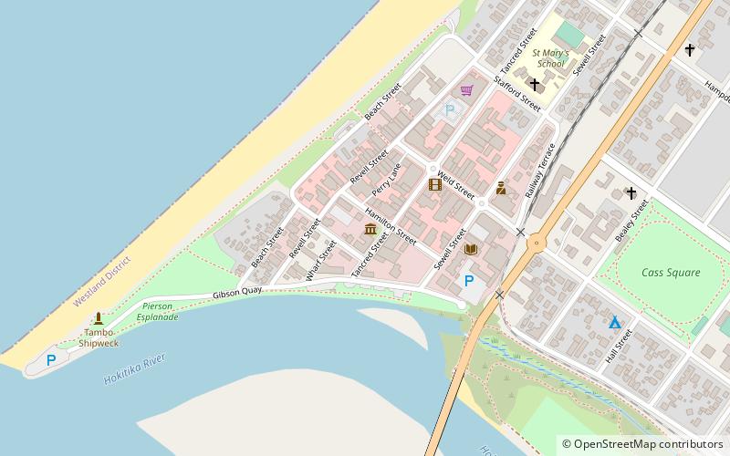 Museum location map