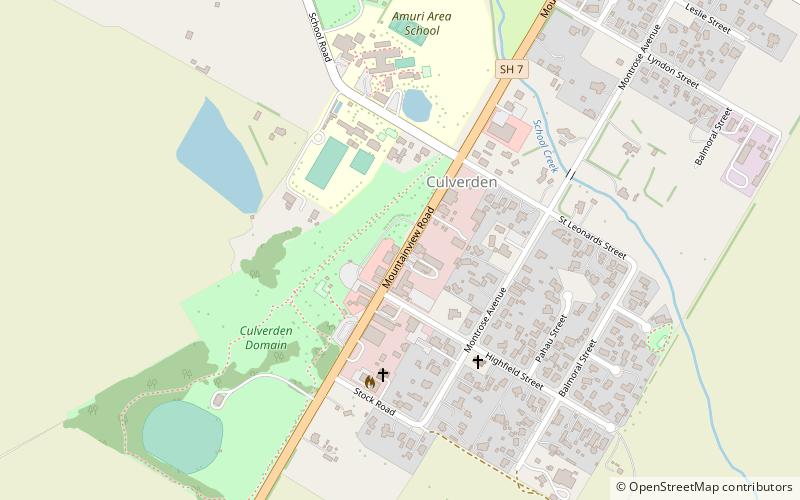 Culverden location map