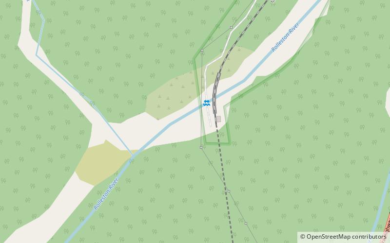 Otira-Tunnel location map