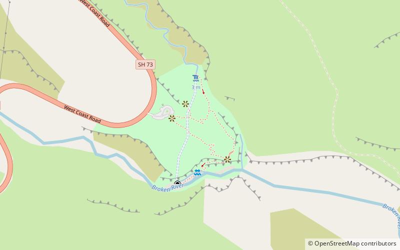 Broken River Cave location map