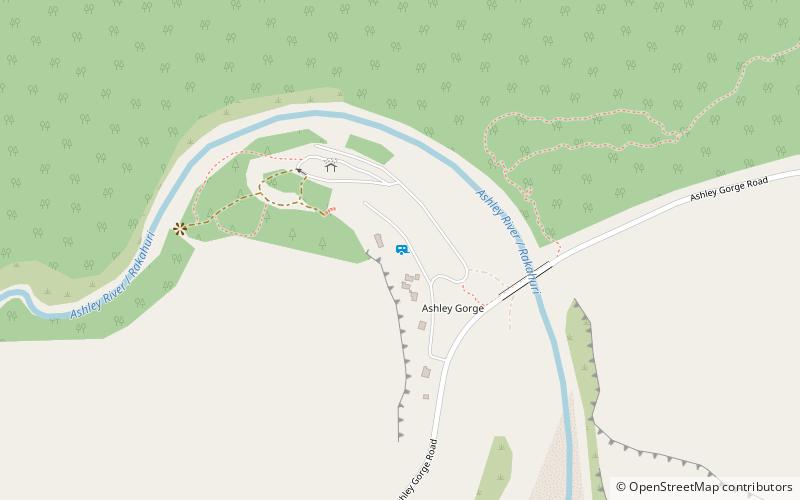 Ashley Gorge location map