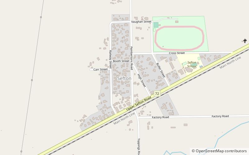 Sefton location map