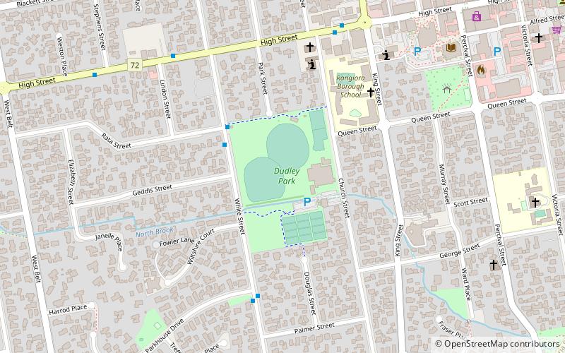dudley park rangiora location map