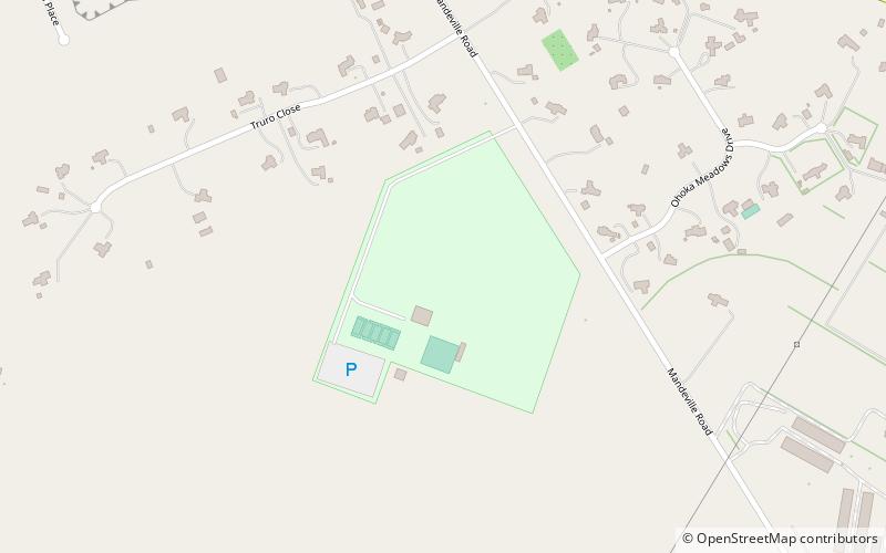 Mandeville Sports Centre location map