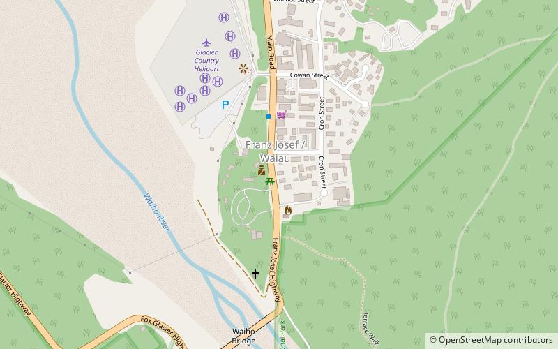 Te Koha Gallery location map