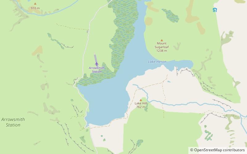 Lake Heron location map