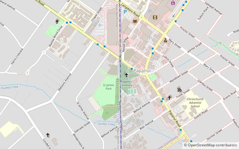 Kościół anglikański św. Pawła location map