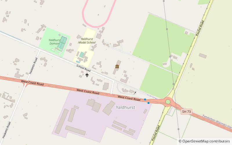 Yaldhurst Museum location map