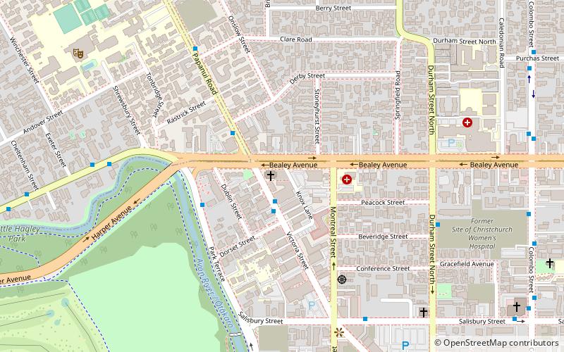 Knox Church location map