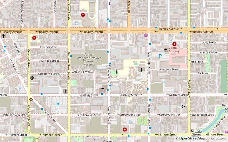 Rose Historic Chapel location map