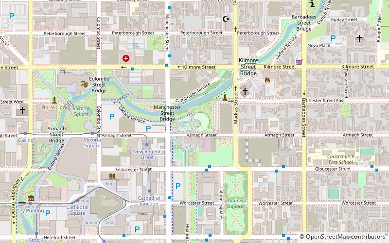 Margaret Mahy Playground location map