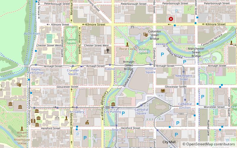 Canterbury Provincial Council Buildings location map