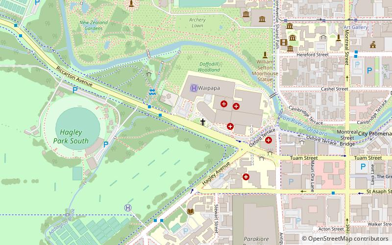 Nurses' Memorial Chapel location map