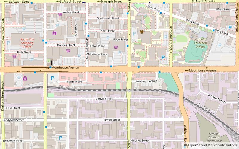 Science Alive location map