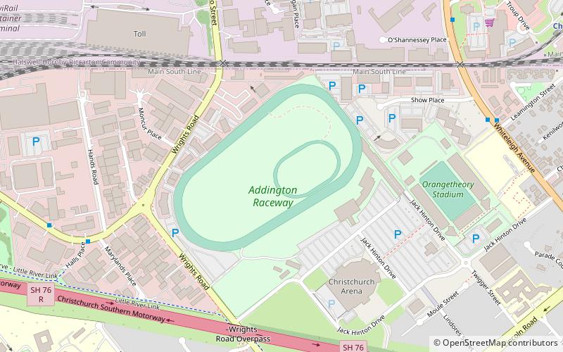 Addington Raceway location map