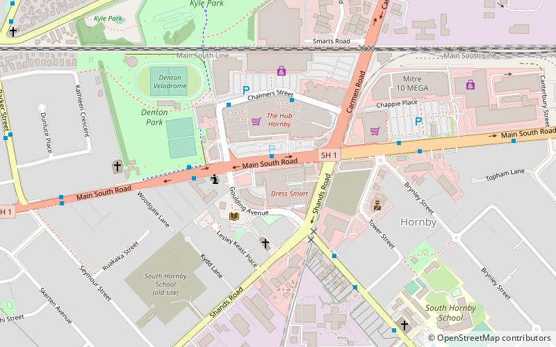 dress smart christchurch location map