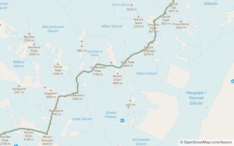 Mount Dixon location map