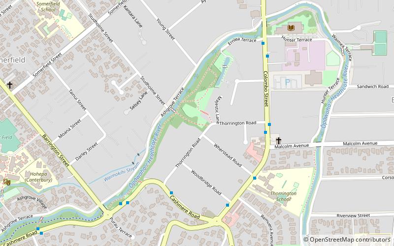 Thorrington School location map