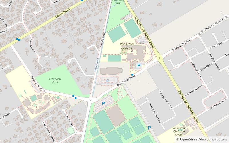 Selwyn Aquatic Centre location map