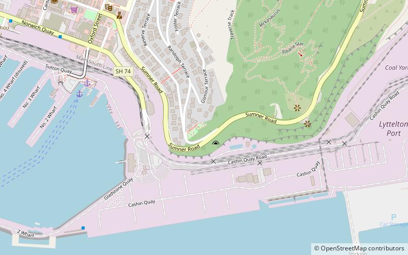 Lyttelton Timeball Station location map