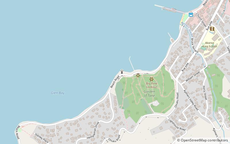 akaroa lighthouse location map