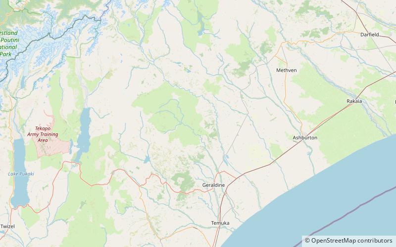 Mount Peel location map
