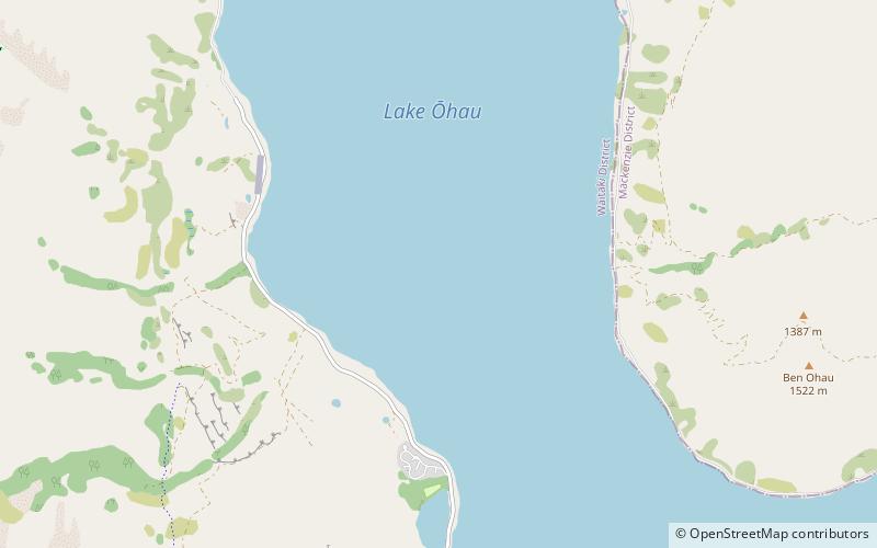 Ohau location map