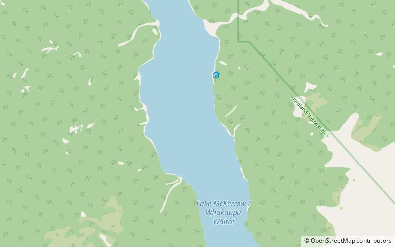 Lake McKerrow/Whakatipu Waitai location map