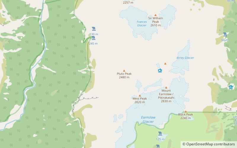 Mount Earnslaw location map
